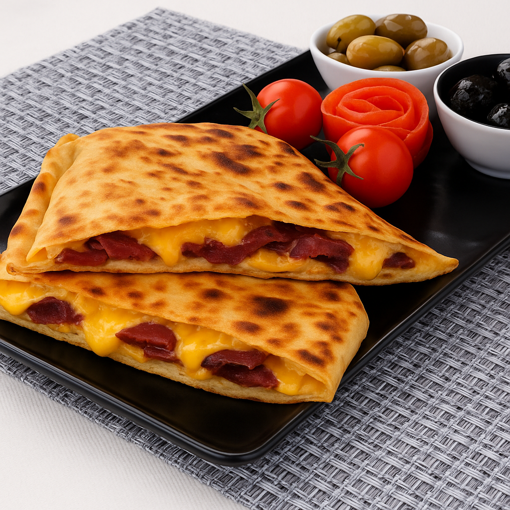 Pastırmalı Kaşarlı Gözleme